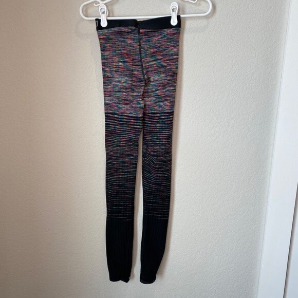 Nike Pro Hyperwarm Rainbow Multicolor High Waist Leggings - Size XS - EUC - Picture 6 of 7